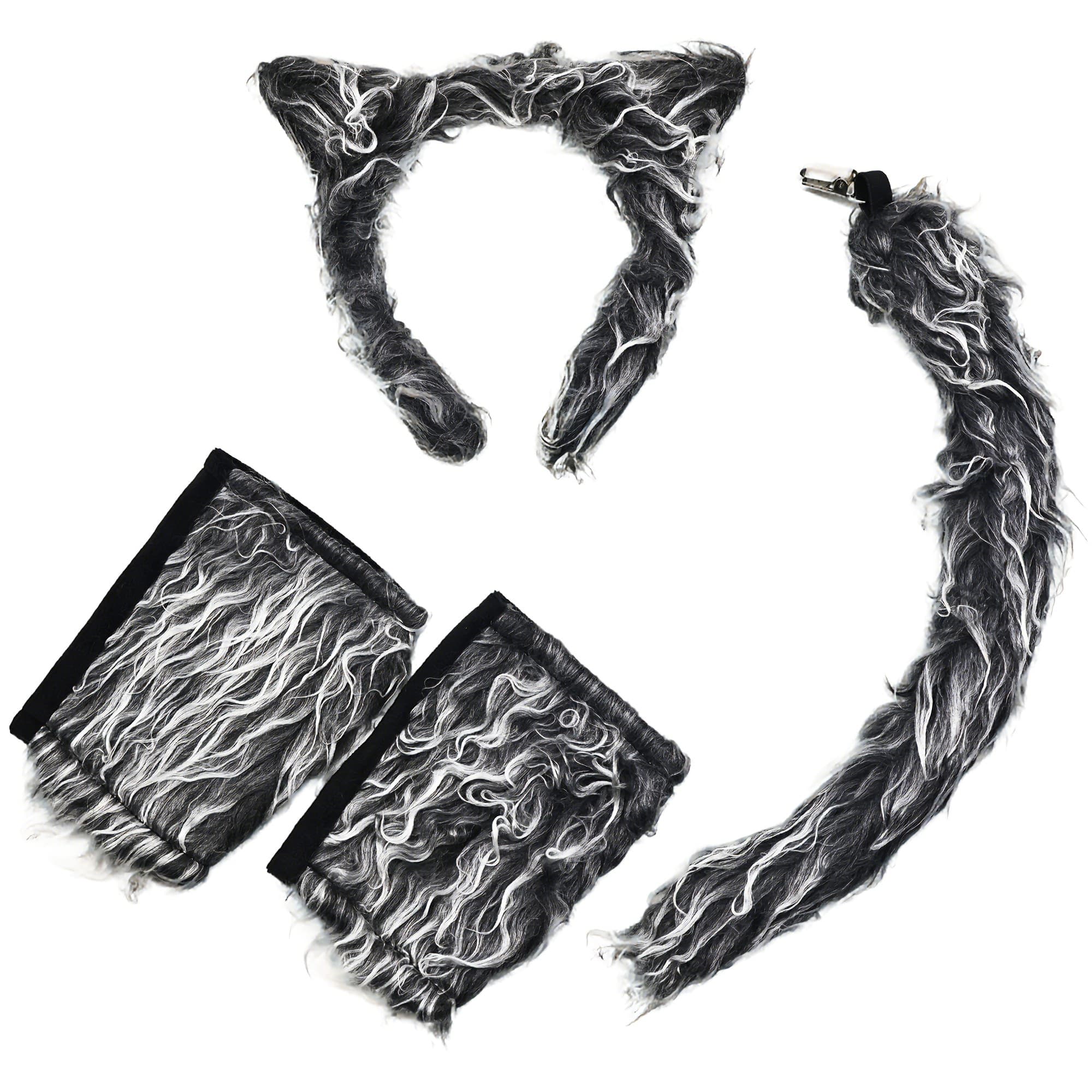 Gray Wolf Adult Halloween Costume Set by Celebrate It™