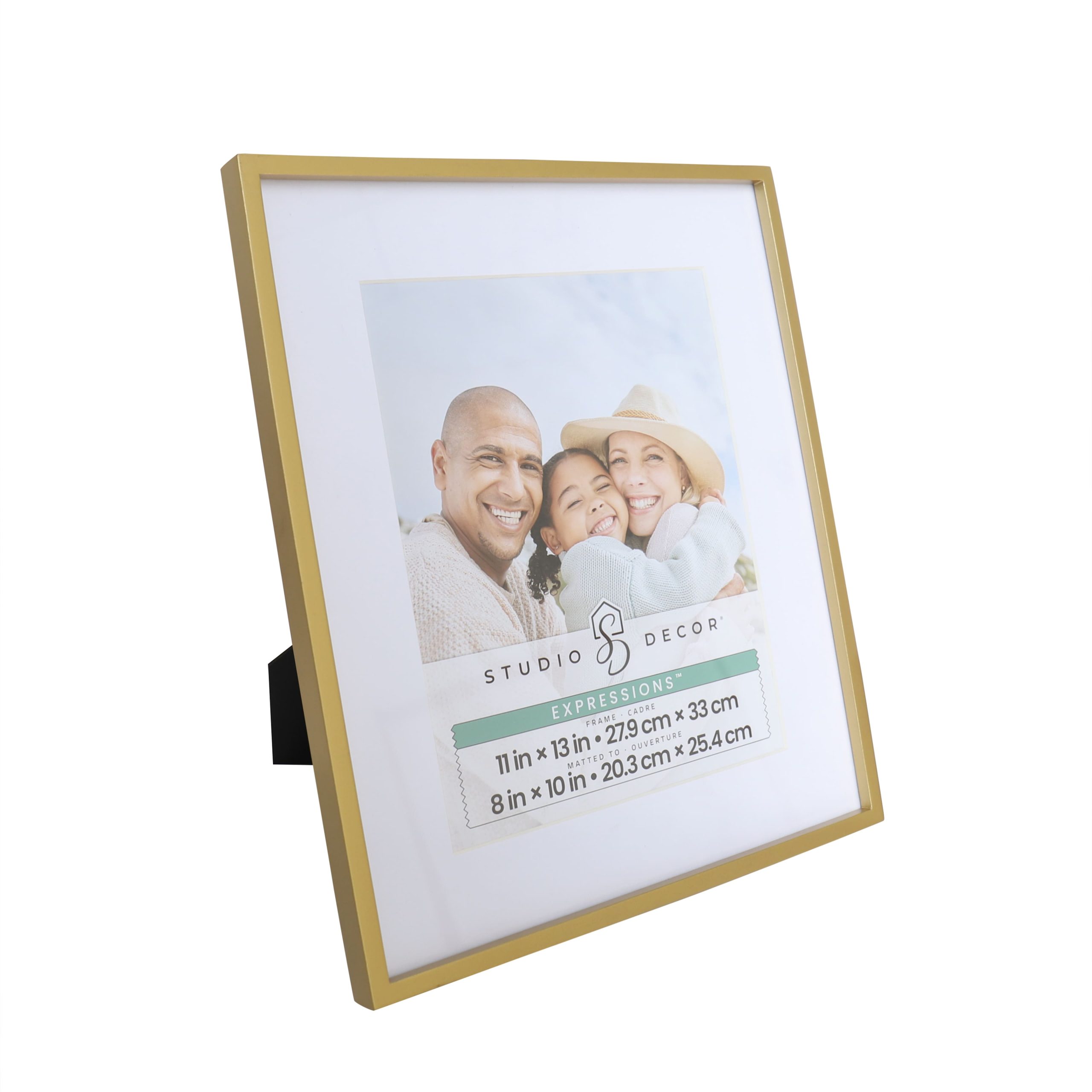 Expressions™ Gold Sydney Frame with Mat by Studio Décor® - Image 2