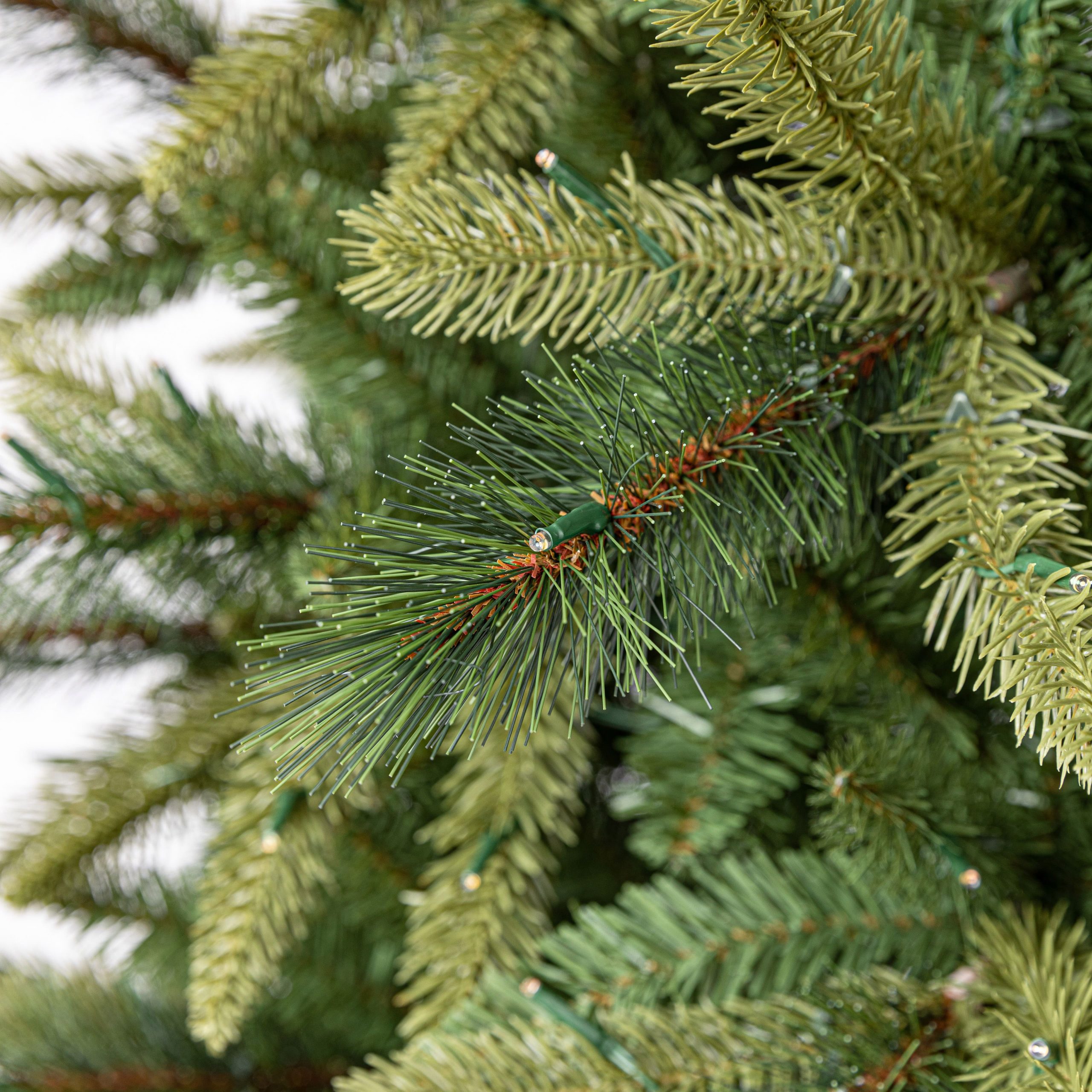 9ft. Pre-Lit Glendale Spruce Artificial Christmas Tree, Quick Set® LumaDazzle® Color Changing Twinkle LED Lights by Ashland® - Image 4