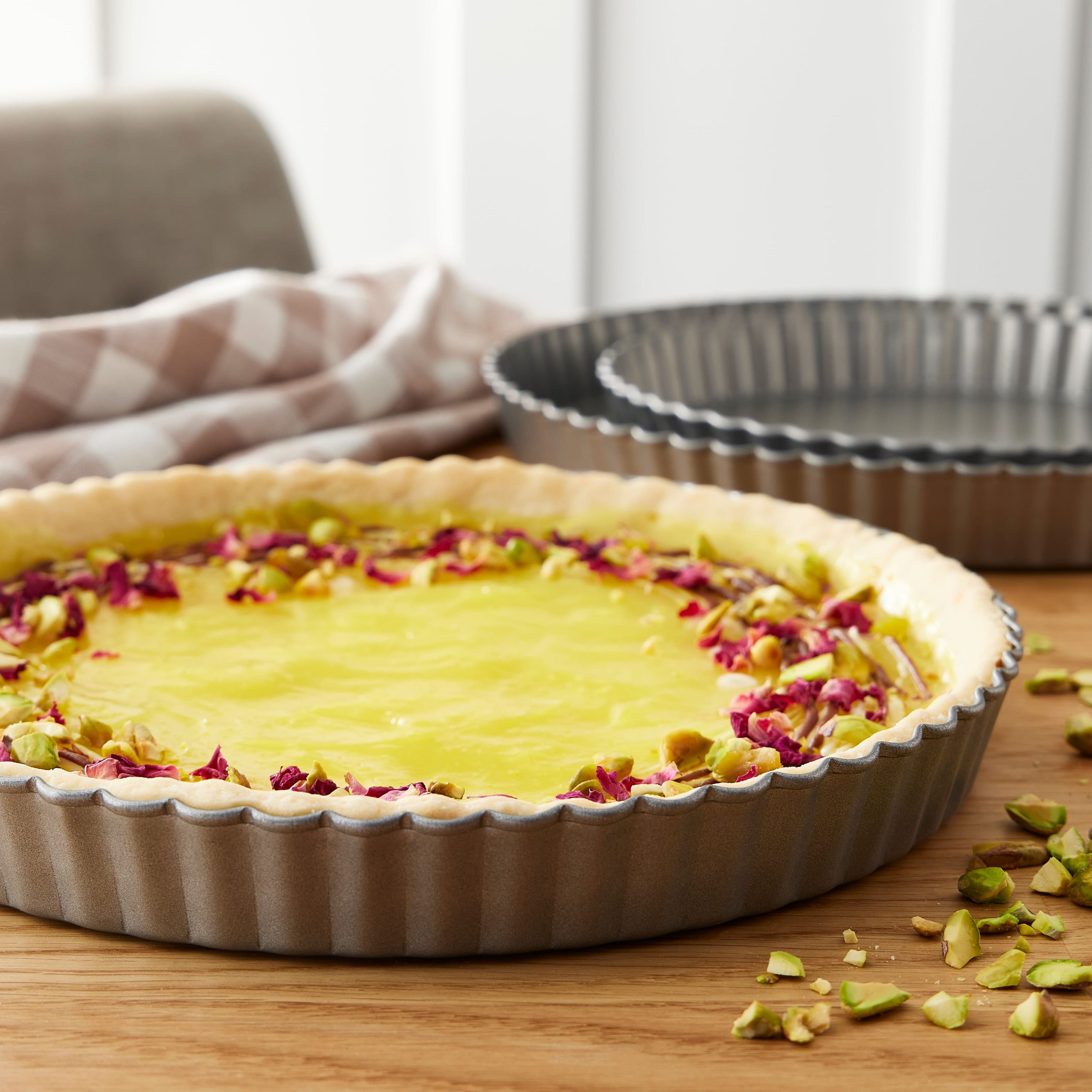 Non-Stick Quiche & Tart Pan Set by Celebrate It® - Image 2