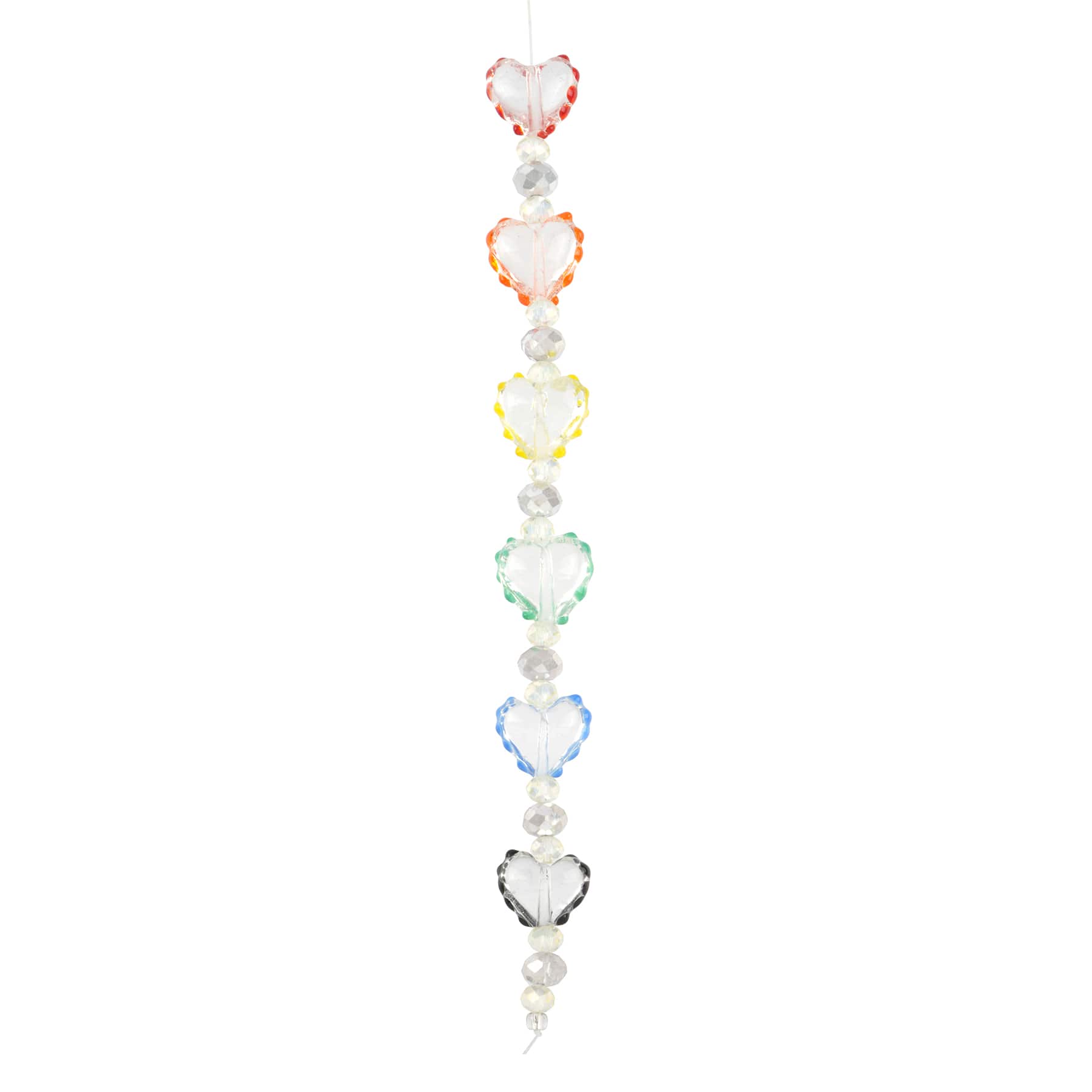 Multicolor Lampwork Glass Heart Bead Mix by Bead Landing™ - Image 3
