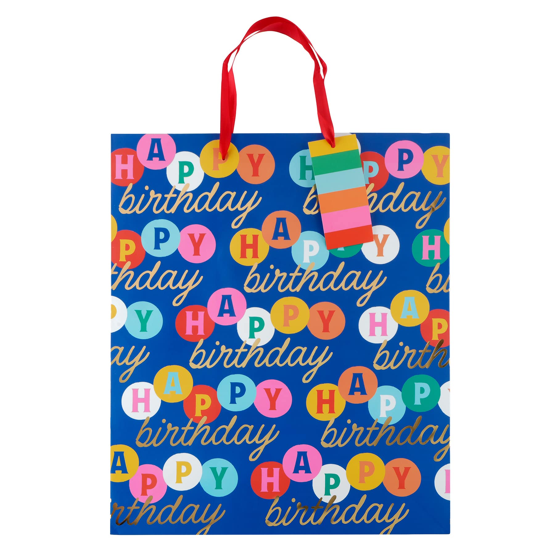 19" Happy Birthday Jumbo Gift Bag by Celebrate It™