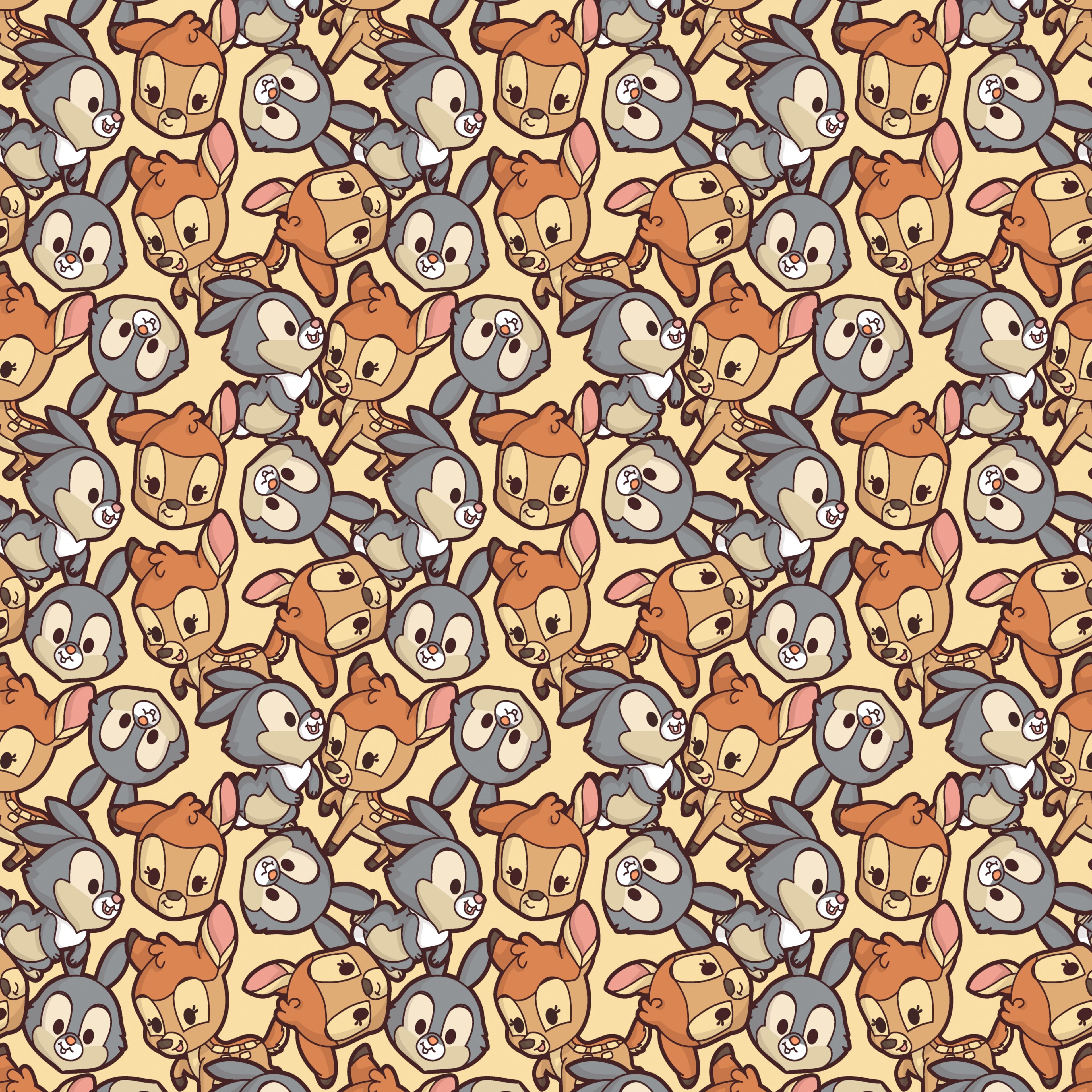 Disney® Bambi & Thumper Cotton Fabric