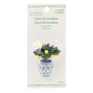 Mini Lemon Tree in Italian Vase by Ashland®