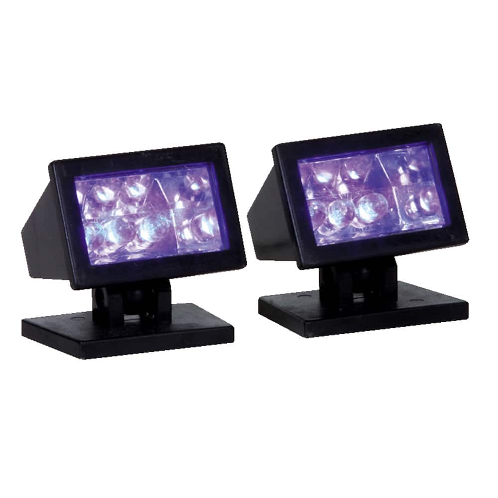 Lemax® Spooky Town® Battery Operated Halloween Purple Lights, 2ct.