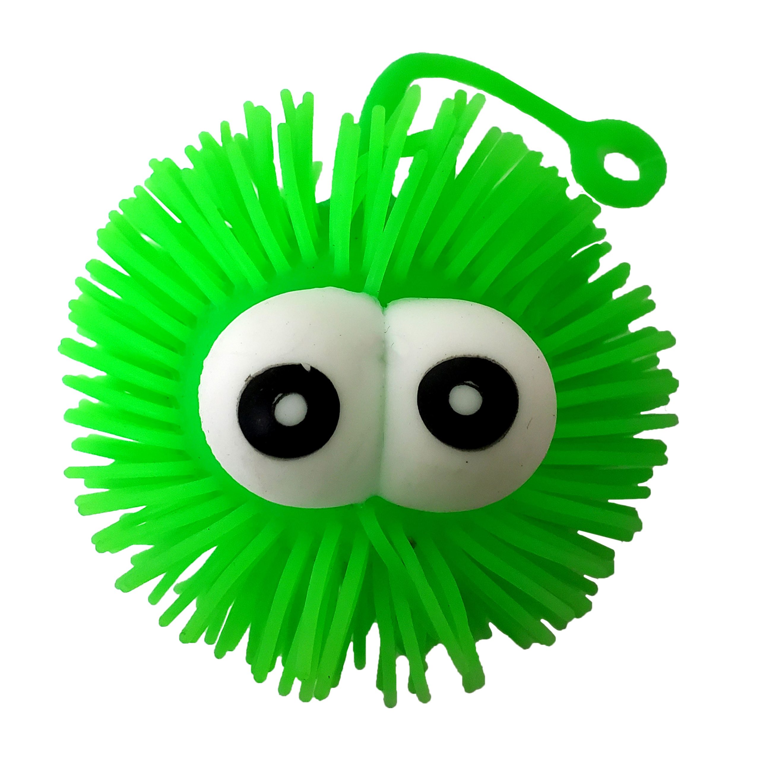 Assorted Light-Up Puffer Ball with Eyes, 1pc. - Image 4