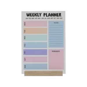Class Rules! 12" Dry Erase Tabletop Weekly Planner by B2C™