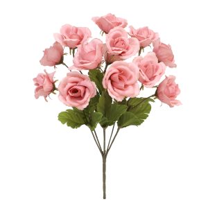 13" Pink Rose Bush by Ashland®