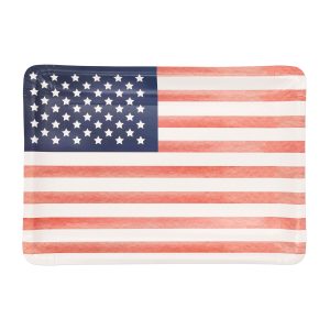 Red, White & Blue USA Flag Dinner Plates, 10ct. by Celebrate It™