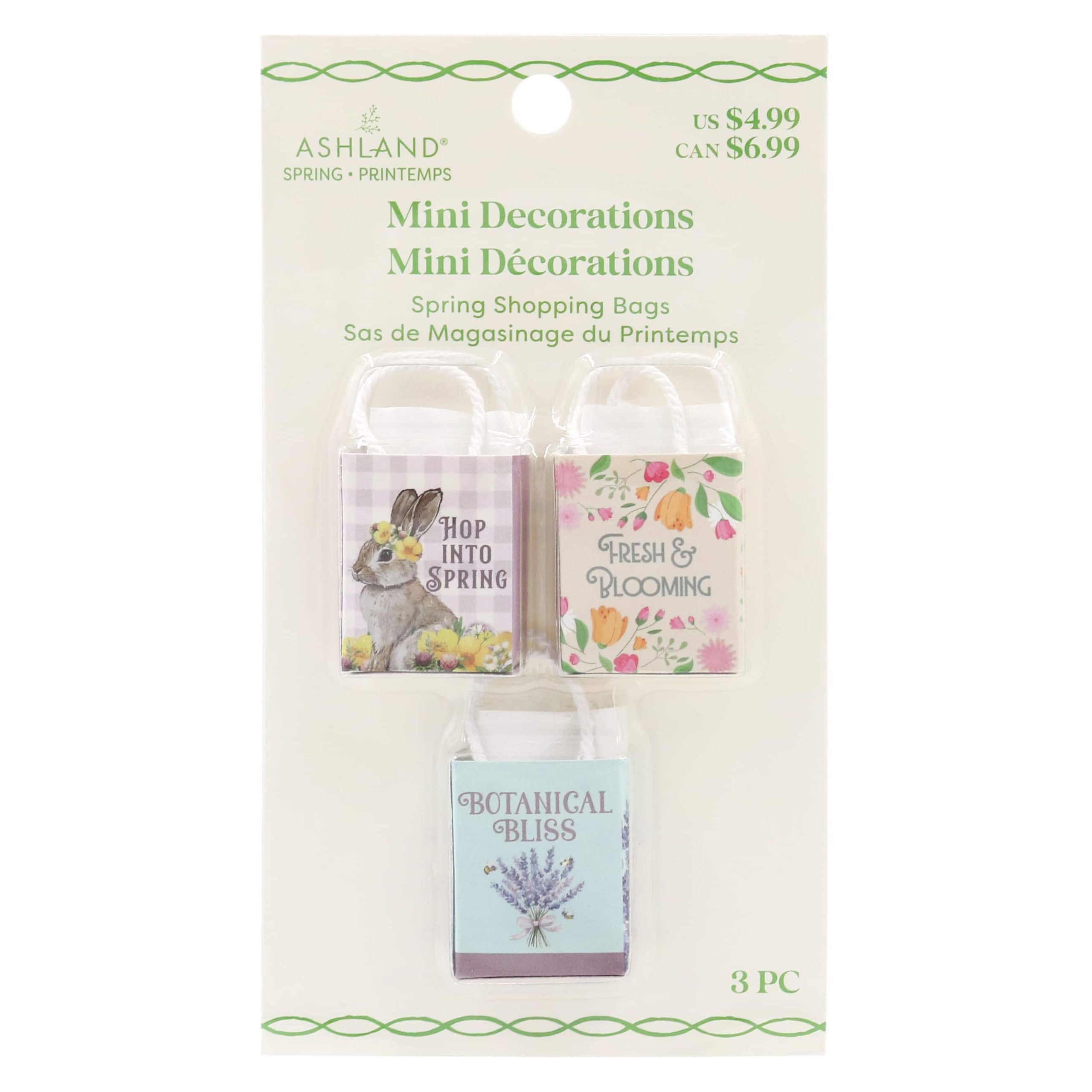 Mini Spring Shopping Bag Decoration Set by Ashland® - Image 4