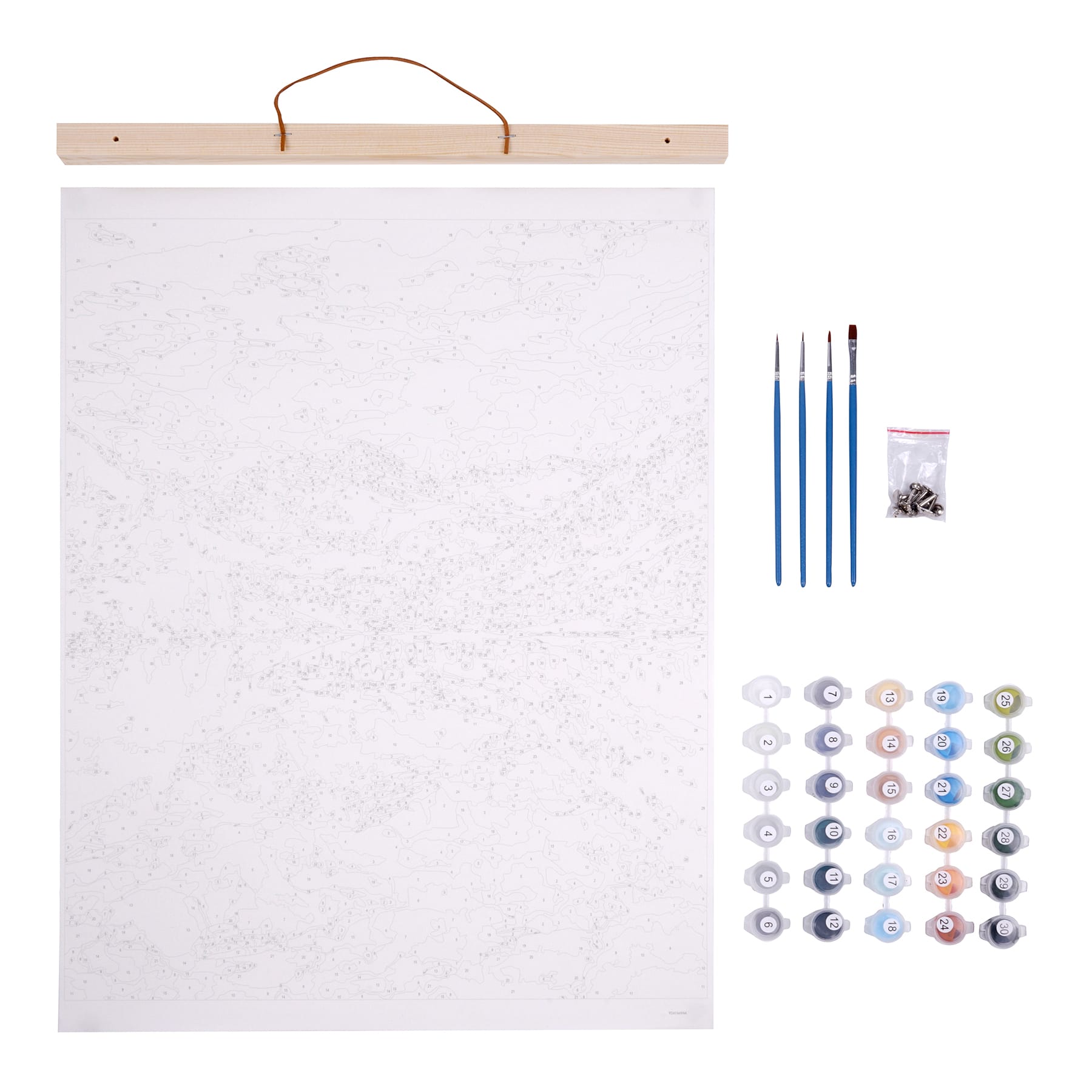 Mountain Scene Paint-by-Number Kit by Artist's Loft™ Necessities™ - Image 3