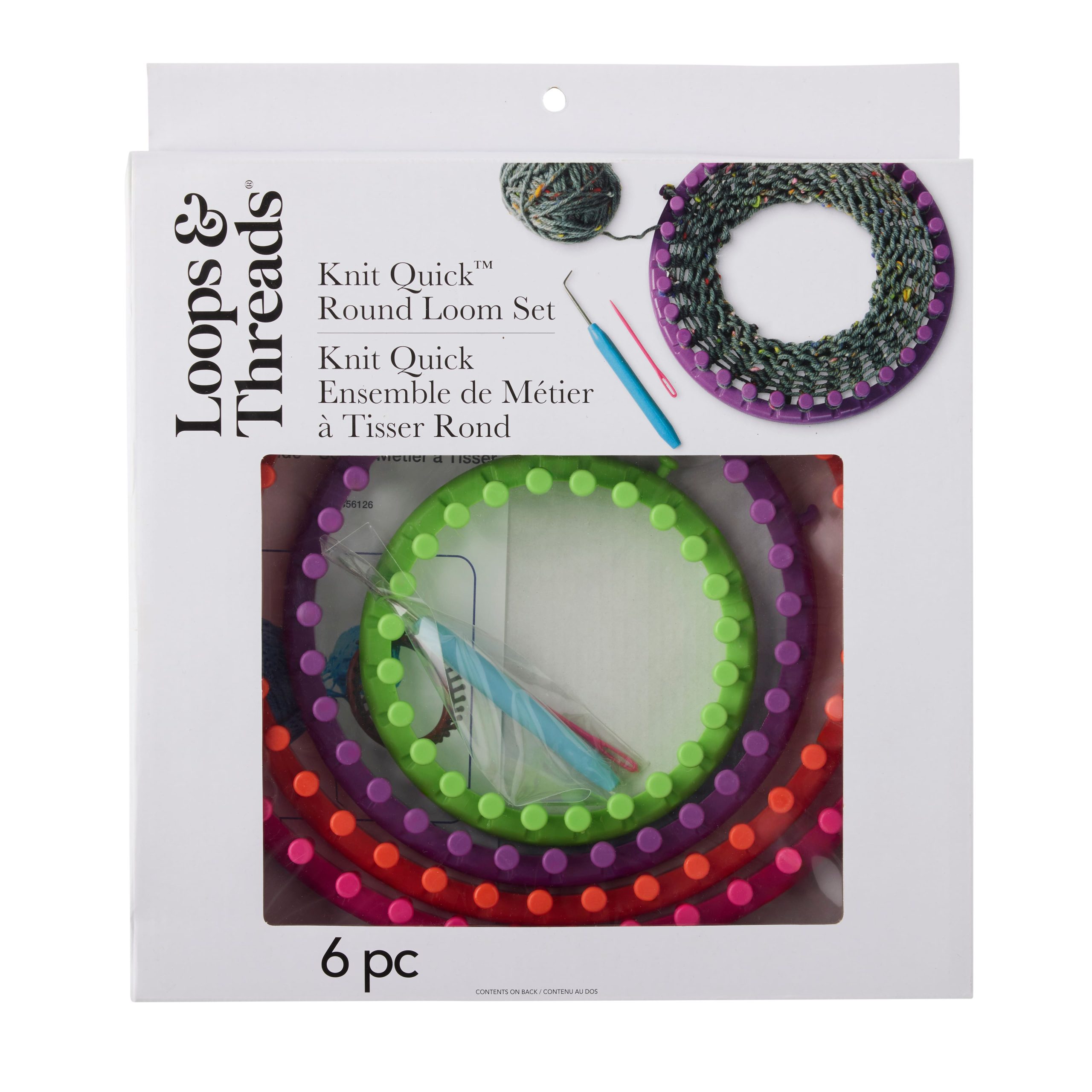 Knit Quick™ Knitting Loom Set by Loops & Threads® - Image 3