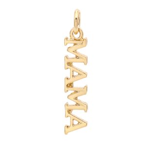 14K Gold Plated Mama Charm by Bead Landing™