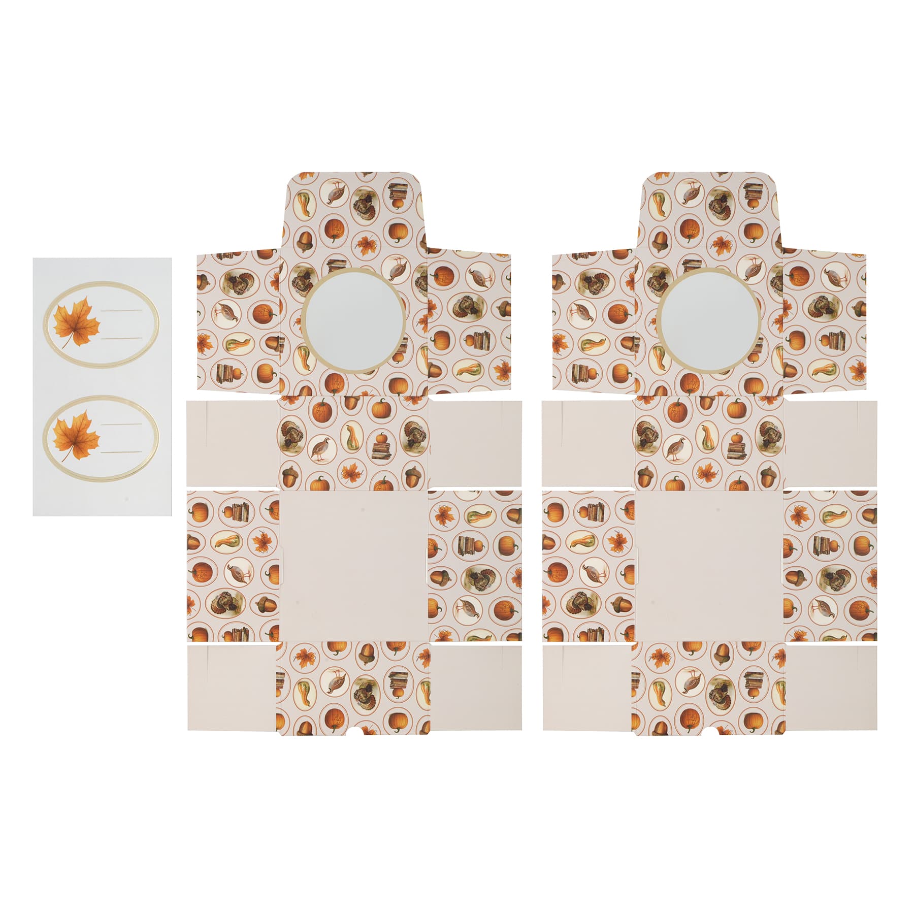 4" Pumpkin Pie Boxes, 2ct. by Makery™ - Image 2